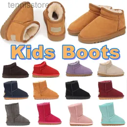 Дизайнеры Tazz Tasman Children Made Baby Boots Kids Boys Girls Slippers Женщины зима теплые детские плюшевые туфли теплые туфли Австралия замша снежные ботинки 22-35