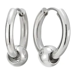 Arcobaleno Piane Aperto Triangolo Orecchini a Cerchio, Orecchini da Uomo Donna, Acciaio, Huggie Hinged Hoop