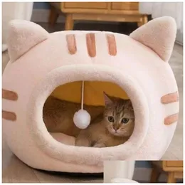 Cat Tunnel Bed For Indoor Cats, Soft Plush Donut Peekaboo Cat Cave, Multifunctional Playground Toy For Small Medium Large Cats, Kittens
