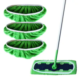8 Pezzi Panni per Pavimenti Swiffer, Panni Catturapolvere Riutilizzabili, Panno Microfibra Pavimenti Mop, Lavapavimenti per Uso Umido Secco, Panno Mocio Lavabili per Pulizia Pavimenti Duri e in Legno