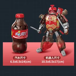 Coca-Cola ロボットフィギュア 2種セット Morphing Soda Warrior
