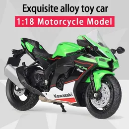 Welly Kasaki Ninja ZX10 R Alloy Die Casting Motorbike Model