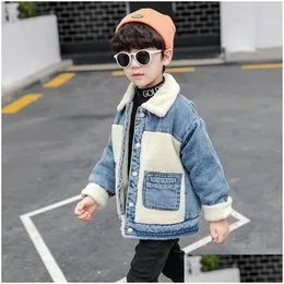 DHgate.com:Cozy Cashmere Denim Jacket: Warm Winter Wool Coat
