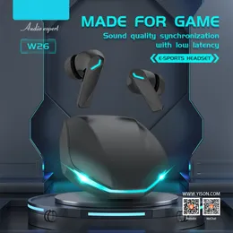 Wireless Bluetooth Headphones W26 In-Ear, Deep Bass, Fashionable