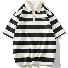 Premium Striped Polo Shirt for Men Casual Short Sleeve Fashion Tee, Shop  Now!