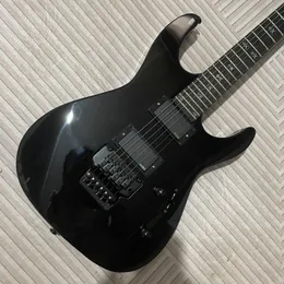 新しいブラック 6 弦エレクトリック ギター 3 つのミニ ハムバッカー