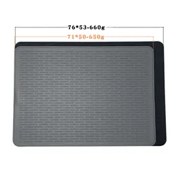 2 Tappetini In Silicone Per Cucina Antiscivolo E Termici - 50x40 Cm - Impermeabili E Resistenti Al Calore Fino A 230°C