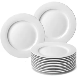 Plates Loden White Square Porcelain Dinnerware Set From 95,14