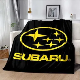 Car Super Run S Subaru Bedroom Decoration Blanket Car Air