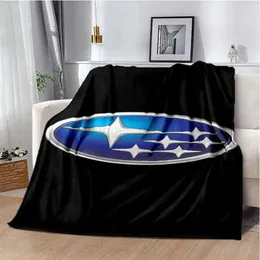 Car Super Run S Subaru Bedroom Decoration Blanket Car Air