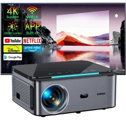 2024 TOPTRO X6 1080P Full HD Projector, Android 9.0 WiFi 6