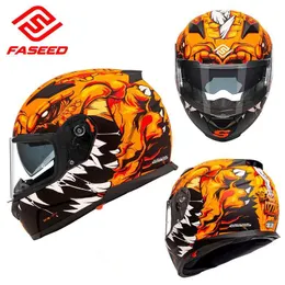 Full Face Motorcycle Helmet: ECE Certified, Double Lens, Ideal for Touring  Shop Now!