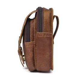 バッグ leather waist pouch brown DHgate.com:Genuine Leather Vintage Waist Bag: Stylish Fanny