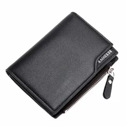 (ADRER) the leather wallet 未開封 Eagle-Embossed Black PU Leather Men's Wallet: Waterproof