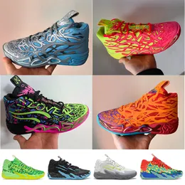 Rick and Morty スニーカー（バッシュ）28センチ Rick & Morty Basketball Shoes | Iridescent Multi-Colored