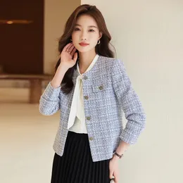 ジャケット・アウター tweed over jacket / mini skirt MISHOW Tweed Short Coat Solid Skirt Separately Women Outfit