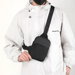DHgate.com:Mens Small Canvas Chest Bag - Mini Crossbody
