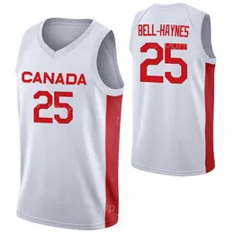 Printed Canada Basketball Jersey 2024 2025 Men Luguentz Dort