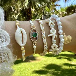 【TATIANA】(2SET) Egg and Pearl Chain Bracelet 2点セット c622ade1-794a-4105-8e15-