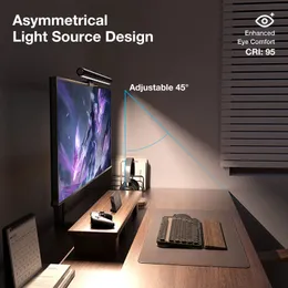 Eye Caring Monitor Light USB Powered Computer Lamp, Dimmable Screen Light  for Reading, Desk Lamp with Adjustable Brightness, Office Essentials