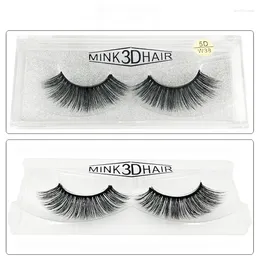 False Eyelashes Bulk Wholesale/1 Pair/Natural Fluffy/Private Band/Lashes/silk-fibroin Extention / With Platic Box