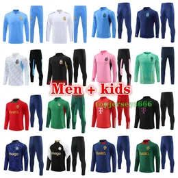 2024 2025 ArgentinaES football tracksuit BrazilES Men and kids 23 24 25 soccer tracksuit football kit tracksuits Training jogging Survetement Foot chandal