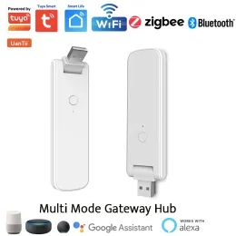 Kontroll Tuya Smart Multimode Gateway Wireless Hub fungerar med Tuya Bluetooth och ZigBee Products USB Powered for Smart Home Hub App Cont