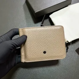Bolsa de designer masculina titular do cartão carteira de luxo bolsa curta carteiras com caso bolso portátil carteira de cartão de crédito