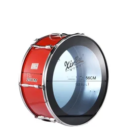 22/24 inch Army Drum Team Young Pioneers Drum Team Blue Transparent Student Drum
