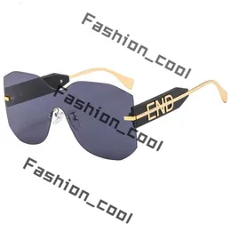 Fendisunglasses for Womens Mens F عدسة نظارة شمسية كاملة Fendibags88 Vendin Sunglasses Goggles Adumbral نظارة شمسية غير رسمية 418