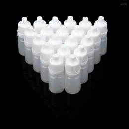 Bottiglie di stoccaggio 50PCS 3ml/5ml/10ml/15ml/20ml/30ml/50ml Commercio all'ingrosso Vuoto di Plastica Contagocce Contagocce Liquido Riutilizzabile