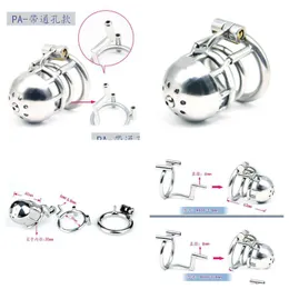 Other Health Beauty Items Nxy Chastity Device Mens Through Hole Pa Puncture 316L Stainless Steel Lock Kidding Zonebridgeseries 03 0416 Dhleu
