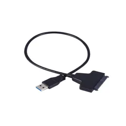 Bilgisayar Kabloları Konektörleri PC USB 30 ila SATA 22 Pin Güç Adaptörü 25 HDD SDD Sabit Disk Drive 7588530 Bırak Dağıtım Bilgisayarları Ağı OTDX8