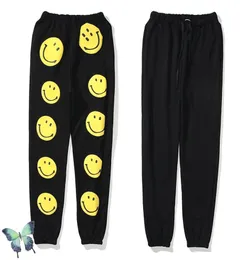 2021 NY KAPITAL THE FACE Sweatpants Män Kvinnor Flame tredimensionella lättnadstryckbyxor IA8W9630005