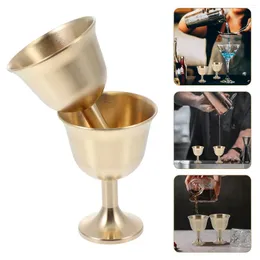 Weingläser, 2 Stück, Vintage-Dekor, Heim-Cocktailglas, Kupferbecher, Bierkrug, Whisky-Becher, Ornament, Barkeeper