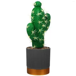 Dekorative Blumen Künstlicher Kaktus Gefälschte Sukkulente Lebensechte Figur Kleine Topfdekoration Für Schlafzimmer Ornament Pp Pick Weihnachten