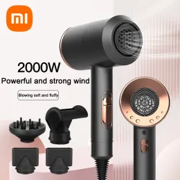 乾燥機xiaomiプロフェッショナルヘアドライヤー高パワーブロードライヤーサロン電気ヘアドライヤーマシン一定温度ヘアケアホーム