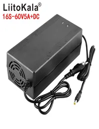 Liitokala 60V 5A 18650 Lithium Battery Pack Charger 16string تيار ثابت الجهد الثابت 672V شاحن Polymer DC7656965