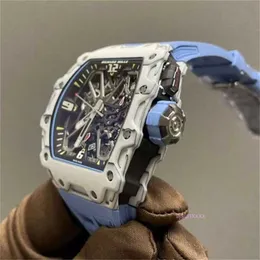 Ny herrsportklocka titta på lyxklocka Swiss Top Watch Technology Quartz Movement Chronograph Watch Blue Gem Dial Clock Z8QR