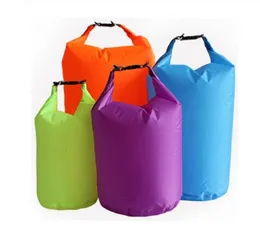 10L 20L Borsa asciutta impermeabile Confezione Sacco Nuoto Rafting Kayak Fiume Trekking Galleggiante Vela Canoa Canottaggio Resistenza all'acqua2107302