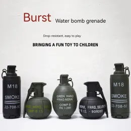 M26A2 M18 مزيف قنبلة قنبلة الهلام هلام قاذفة مياه قنبلة مياه إعادة استخدام محاكاة مادة الأطفال من نايلون من 6 مم إلى 8 ملم في الهواء الطلق هدايا مضحكة للأطفال البالغين