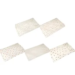 2pcspack Cotton Baby Pillow and Manttress مجموعة مريحة للأطفال الصغار الرضع لأطفالها لمختلف إعدادات المنزل 240322