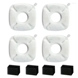 Dog Apparel 67JE 4 Pack Replacement Filters Provide Refreshing Water For Pet Fountain Optimize Your Drinking Routine