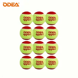 ODEA Brand Kids Tennis Ball Training Elastic Balls Racquet High Quality Decompression with Portable Bag for Age Over 5 240322