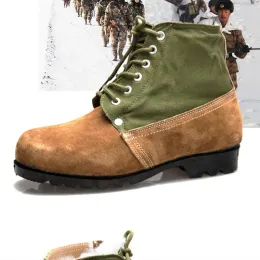 Sapatos para caminhada ao ar livre Botas de neve forte seguro de trabalho seguro de algodão quinquagenariano masculino à prova de frio, mantenha sapatos de lã pura quentes