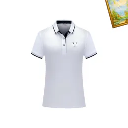 Projektant Mens Basic Business Polos T Shirt Fashion France Marka T-shirts Haftowane litera Spolo Shirt#A4
