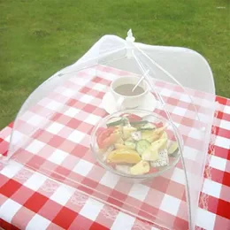 Maty stołowe pokarmowe pokrywki składane Siatove Kitchen Anti Mosquito Namiot Dome Net Parasol Picnic Picnic Protect Akcesoria