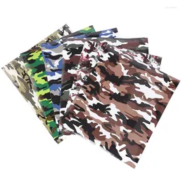 Window Stickers Sheets 10 12 Inch Camouflage Heat Transfer Iron On HTV For Clothes Easy Cut Decor Film Paper DIY T-Shirts Craft