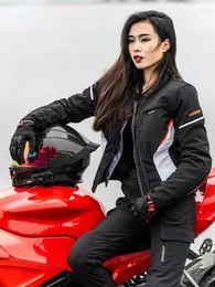 Cykelhandskar Lei Yi Motorcykel riddräkt kvinnors fyra säsonger vattentäta vindtäta och anti drop racing pendlare ce2 set