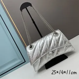 Borsa a tracolla di design Borsa a clessidra di lusso con borsa da donna a catena Portafoglio in pelle Fodera a più strati Totes di grande capacità Borsa a tracolla con logo B Pochette